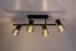 Rabalux Hatice 73054 spotlámpa, fekete, 4x E14 (max 15 W) foglalat, IP20