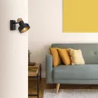 Rabalux Saskia 73055 spotlámpa, fekete, 1x E14 (max 15 W) foglalat, IP20