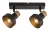 Rabalux Saskia 73056 spotlámpa, fekete, 2x E14 (max 15 W) foglalat, IP20