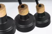 Rabalux Saskia 73057 spotlámpa, fekete, 3x E14 (max 15 W) foglalat, IP20