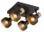 Rabalux Saskia 73058 spotlámpa, fekete, 4x E14 (max 15 W) foglalat, IP20