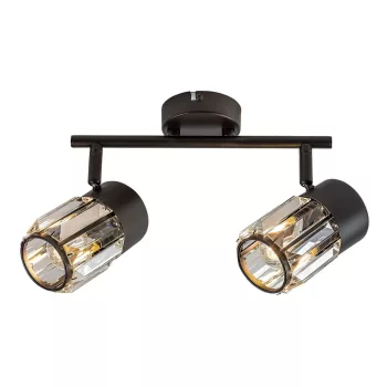 Rabalux Venaro 73060 spotlámpa, fekete, 2x E14 (max 15 W) foglalat, IP20