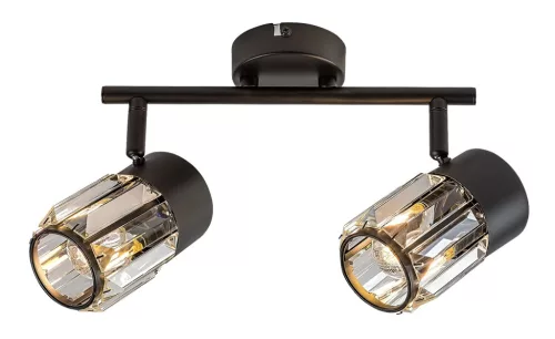 Rabalux Venaro 73060 spotlámpa, fekete, 2x E14 (max 15 W) foglalat, IP20