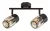 Rabalux Venaro 73060 spotlámpa, fekete, 2x E14 (max 15 W) foglalat, IP20