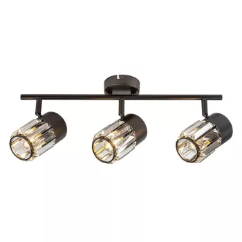 Rabalux Venaro 73061 spotlámpa, fekete, 3x E14 (max 15 W) foglalat, IP20