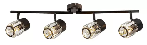 Rabalux Venaro 73062 spotlámpa, fekete, 4x E14 (max 15 W) foglalat, IP20