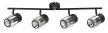 Rabalux Venaro 73062 spotlámpa, fekete, 4x E14 (max 15 W) foglalat, IP20