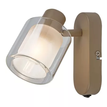 Rabalux Mirral 73063 spotlámpa, grézs, 1x E14 (max 15 W) foglalat, IP20
