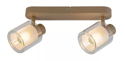 Rabalux Mirral 73064 spotlámpa, grézs, 2x E14 (max 15 W) foglalat, IP20