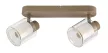 Rabalux Mirral 73064 spotlámpa, grézs, 2x E14 (max 15 W) foglalat, IP20