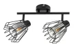 Rabalux Emerencia 73068 spotlámpa, fekete, 2x E14 (max 40 W) foglalat, IP20