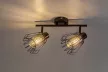 Rabalux Emerencia 73068 spotlámpa, fekete, 2x E14 (max 40 W) foglalat, IP20