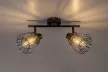 Rabalux Emerencia 73068 spotlámpa, fekete, 2x E14 (max 40 W) foglalat, IP20