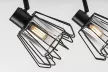 Rabalux Emerencia 73068 spotlámpa, fekete, 2x E14 (max 40 W) foglalat, IP20