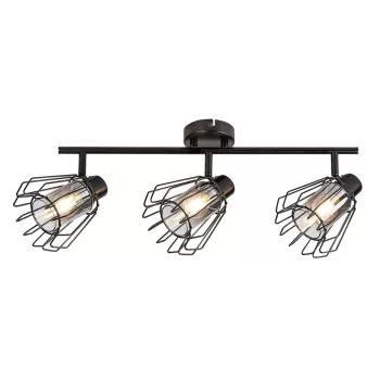 Rabalux Emerencia 73069 spotlámpa, fekete, 3x E14 (max 40 W) foglalat, IP20