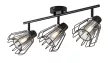 Rabalux Emerencia 73069 spotlámpa, fekete, 3x E14 (max 40 W) foglalat, IP20