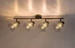Rabalux Emerencia 73070 spotlámpa, fekete, 4x E14 (max 40 W) foglalat, IP20