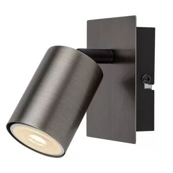Rabalux Gerhard 73071 spotlámpa, acélszürke, 1x GU10 (max 15 W) foglalat, IP20