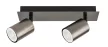 Rabalux Gerhard 73072 spotlámpa, acélszürke, 2x GU10 (max 15 W) foglalat, IP20