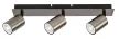 Rabalux Gerhard 73073 spotlámpa, acélszürke, 3x GU10 (max 15 W) foglalat, IP20