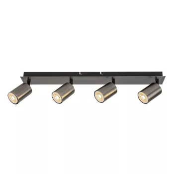 Rabalux Gerhard 73074 spotlámpa, acélszürke, 4x GU10 (max 15 W) foglalat, IP20