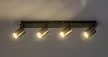 Rabalux Gerhard 73074 spotlámpa, acélszürke, 4x GU10 (max 15 W) foglalat, IP20