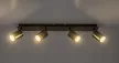 Rabalux Gerhard 73074 spotlámpa, acélszürke, 4x GU10 (max 15 W) foglalat, IP20