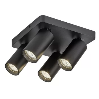 Rabalux Yorli 73084 spotlámpa, fekete, 4x GU10 (max 7 W) foglalat, IP20