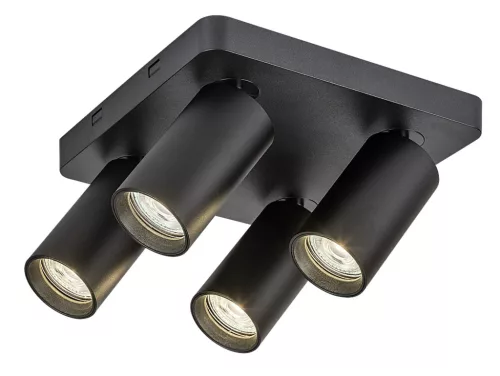 Rabalux Yorli 73084 spotlámpa, fekete, 4x GU10 (max 7 W) foglalat, IP20