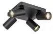 Rabalux Yorli 73084 spotlámpa, fekete, 4x GU10 (max 7 W) foglalat, IP20