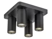 Rabalux Yorli 73084 spotlámpa, fekete, 4x GU10 (max 7 W) foglalat, IP20