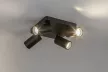 Rabalux Yorli 73084 spotlámpa, fekete, 4x GU10 (max 7 W) foglalat, IP20