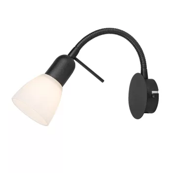 Rabalux Soma 73090 spotlámpa, fekete, 1x E14 (max 40 W) foglalat, IP20