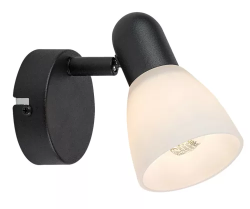 Rabalux Soma 73091 spotlámpa, fekete, 1x E14 (max 40 W) foglalat, IP20