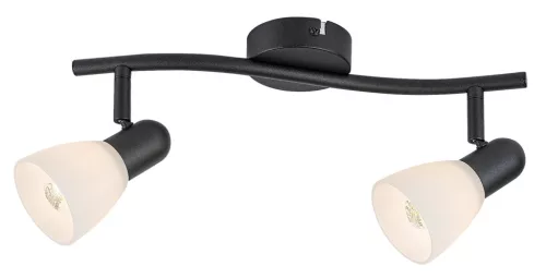 Rabalux Soma 73092 spotlámpa, fekete, 2x E14 (max 40 W) foglalat, IP20