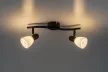 Rabalux Soma 73092 spotlámpa, fekete, 2x E14 (max 40 W) foglalat, IP20