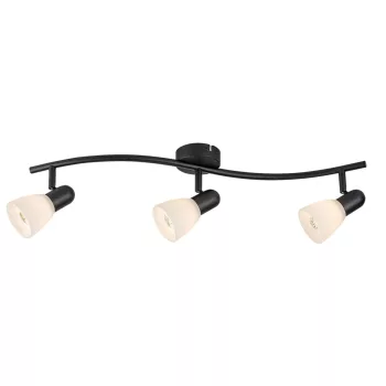 Rabalux Soma 73093 spotlámpa, fekete, 3x E14 (max 40 W) foglalat, IP20