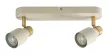 Rabalux Nezori 73096 spotlámpa, csontfehér/ arany, 2x GU10 (max 15 W) foglalat, IP20