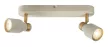 Rabalux Nezori 73096 spotlámpa, csontfehér/ arany, 2x GU10 (max 15 W) foglalat, IP20