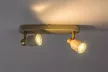 Rabalux Nezori 73096 spotlámpa, csontfehér/ arany, 2x GU10 (max 15 W) foglalat, IP20