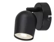 Rabalux Lianet 73101 spotlámpa, matt fekete, 1x GU10 (max 15 W) foglalat, IP20