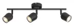 Rabalux Lianet 73103 spotlámpa, matt fekete, 3x GU10 (max 15 W) foglalat, IP20