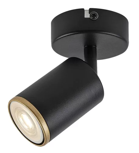 Rabalux Nolie 73107 spotlámpa, matt fekete, 1x GU10 (max 15 W) foglalat, IP20