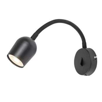 Rabalux Lianet 73113 spotlámpa, matt fekete, 1x GU10 (max 15 W) foglalat, IP20