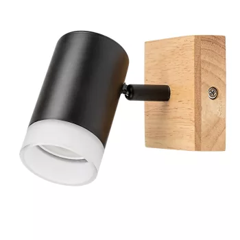   Rábalux 73121 TORAS beltéri spotlámpa tölgy színben, GU10 foglalattal, IP20 védettséggel ( Rábalux 73121 )