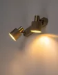 Rabalux Tisandra 73142 spotlámpa, grézs/ arany, 2x E14 (max 10 W) foglalat, IP20