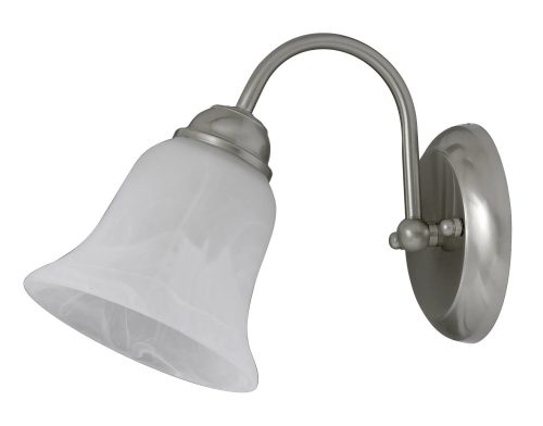 Rábalux 7361 FRANCESCA beltéri fali lámpa szatin króm színben, E14 foglalattal, IP20 védettséggel ( Rábalux 7361 )