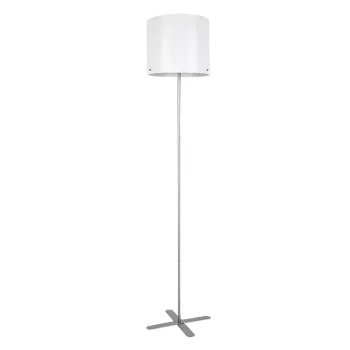   Rábalux 74012 IZANDER beltéri állólámpa ezüst színben, E27 foglalattal, IP20 védettséggel ( Rábalux 74012 )