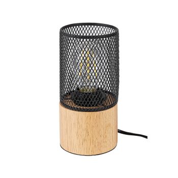   Rábalux 74040 CALLUM beltéri asztali lámpa bükk színben, E27 foglalattal, IP20 védettséggel ( Rábalux 74040 )