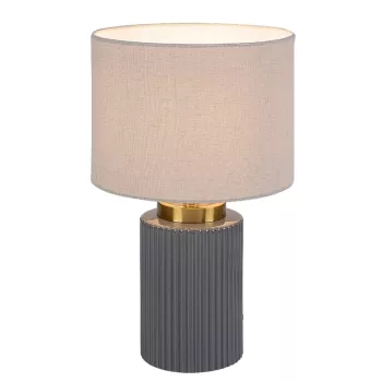Rabalux Glovy 74045 asztali lámpa, szürke, 1x E14 (max 40 W) foglalat, IP20